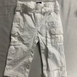 OshKosh B'gosh White Cargo Pants